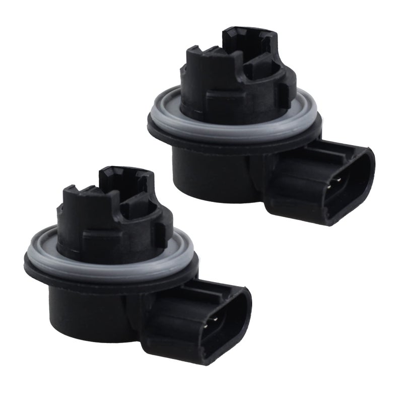 HERCOO Parking Turn Signal Light Socket Front Blinker Lamp Holder Compatible with Ford F250 350 Super Duty 1999-2003 - Image 5