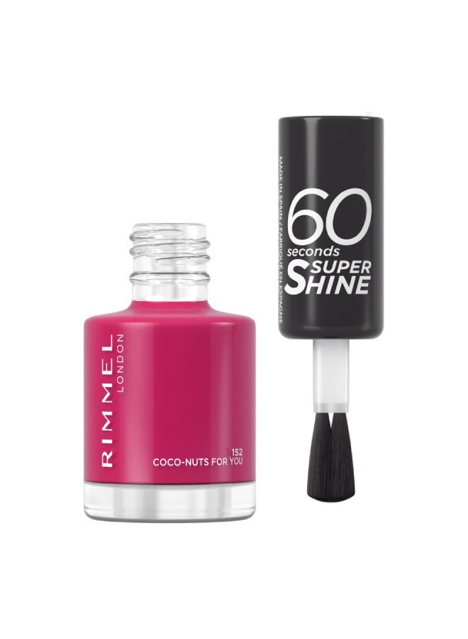 RIMMEL LONDON 60 Seconds  Nail Polish Lacquer - Image 1