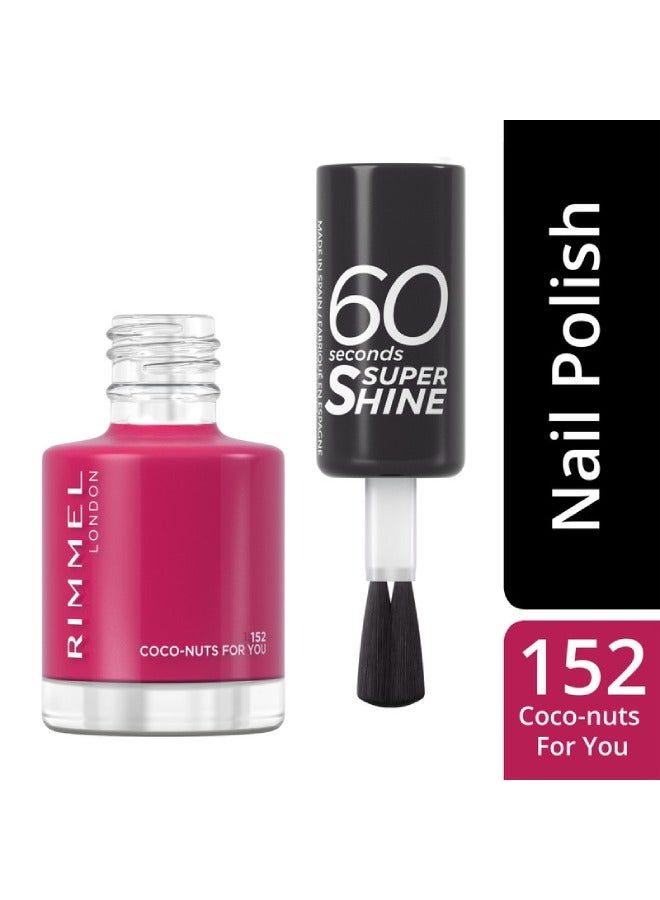 RIMMEL LONDON 60 Seconds  Nail Polish Lacquer - Image 3