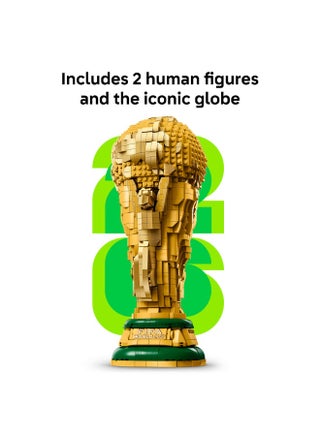 ليغو إيديشنز كأس العالم الرسمية لكرة القدم (FIFA)، مجموعة بناء ديكور رياضي للأطفال بعمر ١٢ سنة وأكثر (٢٨٤٢ قطعة) 43020 - view 4