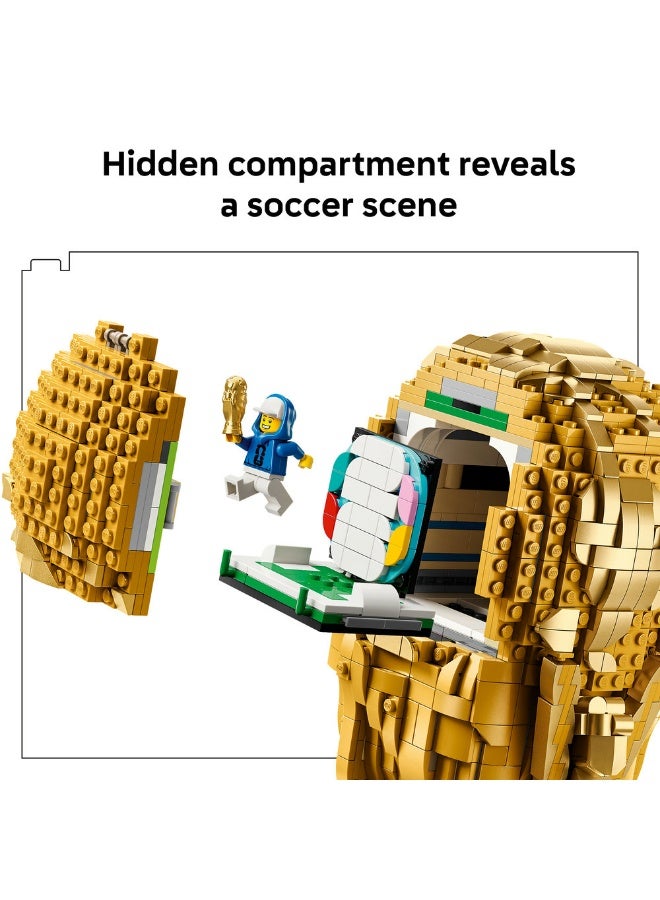 LEGO Editions FIFA World Cup Official Trophy Model Kit 43020 (Age 12+, 2842 Pieces) - Image 5
