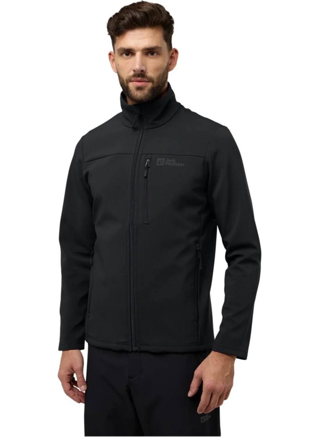 Jack Wolfskin Whirlwind Men Black Men's Softshell