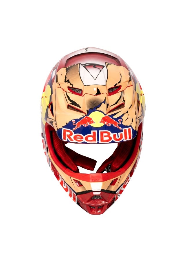 Red Bull Full Face Motocross Helmet - Image 5