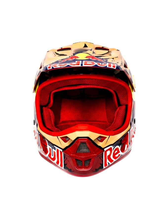 Red Bull Full Face Motocross Helmet - Image 4
