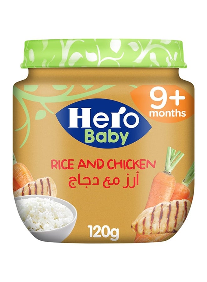 Rice and Chicken Jar Baby Food