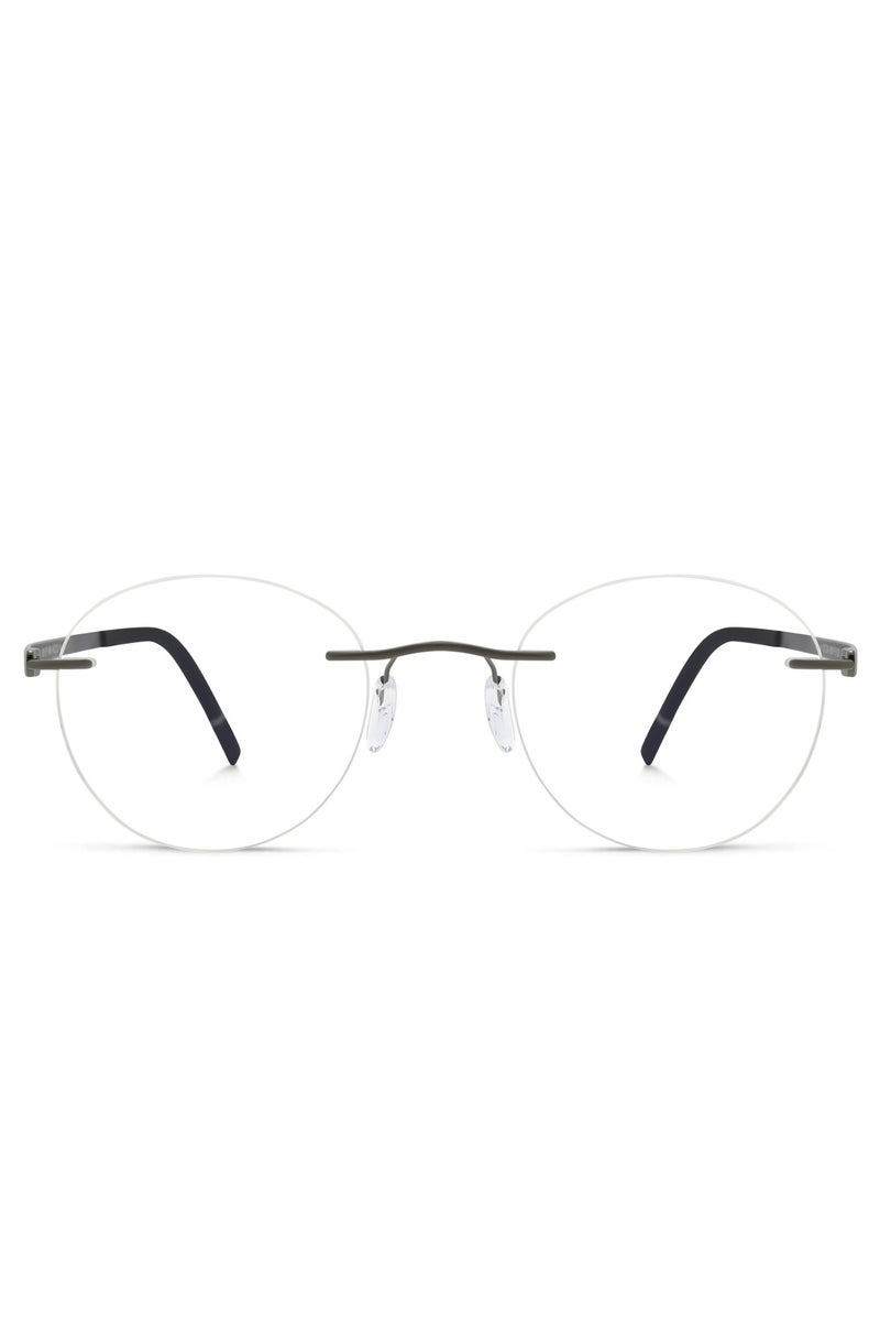 Silhouette Silhouette FSIL 5529 EP 6660 48 Unisex Eyeglasses Frame - Image 2