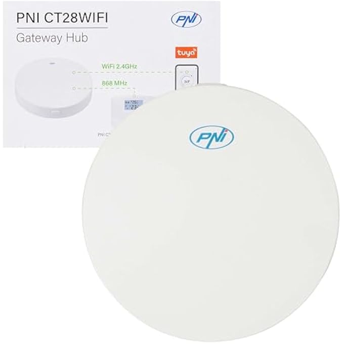 CT28WIFI INTERNET HUB CT 28 CONTROL MODULE WITH 8 UNDERFLOOR HEATING ZONES, ABS, WHITE - Image 2