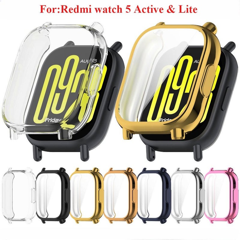 Transparent Full TPU Shell Case For Redmi Watch 5 Lite Smart Sports Watch - Image 3
