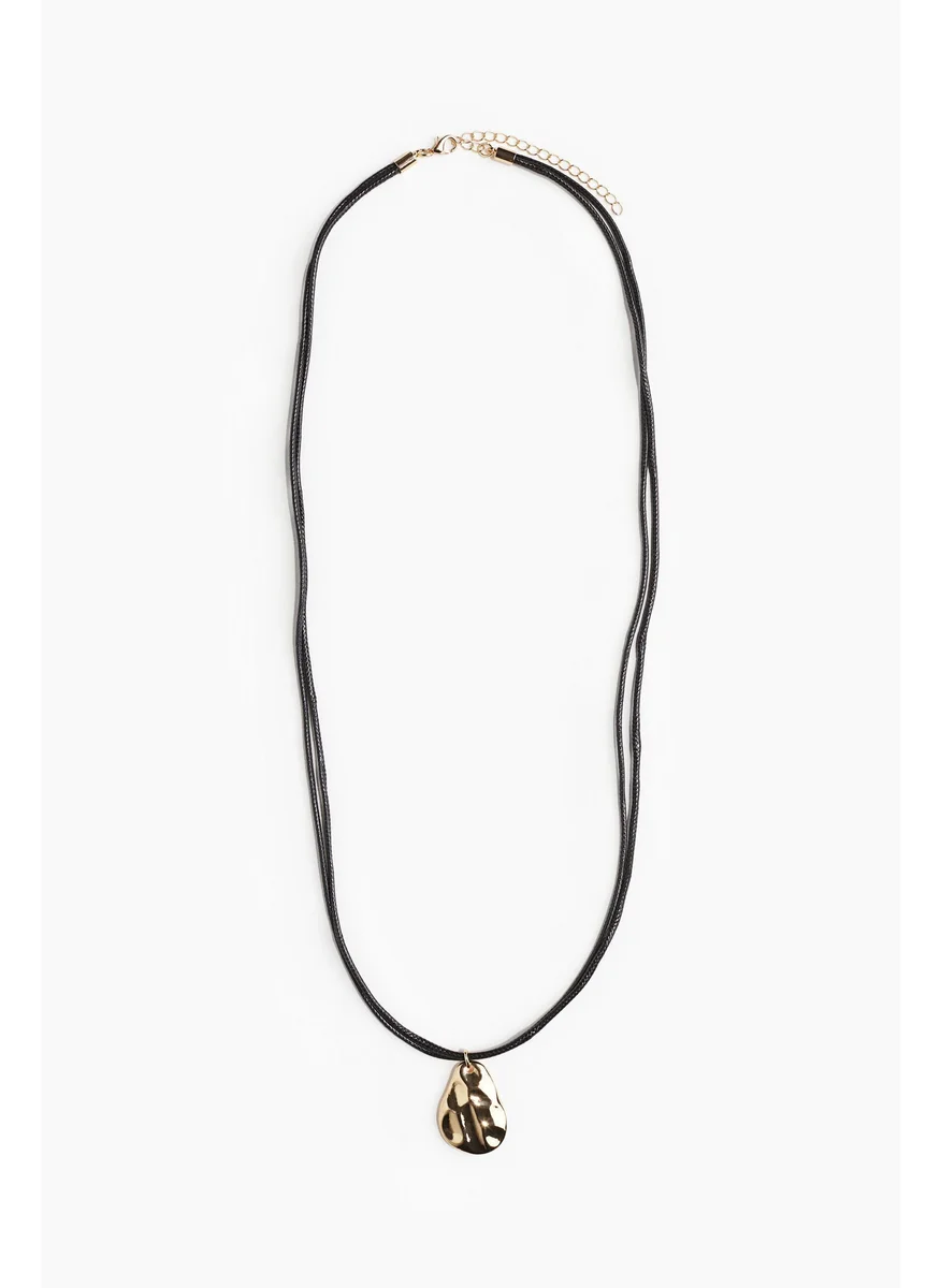 اتش اند ام Pendant Cord Necklace