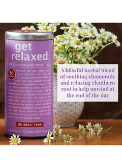 BodyBio , Get Relaxed No.14 Tea for Relieving Stress Tea, 36-Count  - Image 5