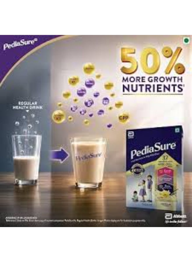بدياشور مسحوق مشروب "بيدياشور" (Pediasure) للصحة والتغذية - عبوة 200 جم بنكهة الفانيليا - تغذية متكاملة ومتوازنة لنمو الأطفال، يدعم زيادة الوزن والطول، ويعزز وظائف الجهاز المناعي وتطور الدماغ. - Image 2