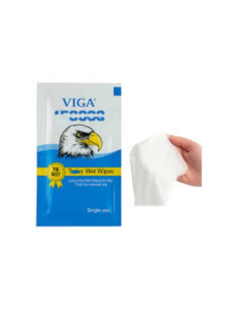 Viga Wipes Original Natural Pack— 14 Snap Sachets Revitalizing Pack - Turkish Formula