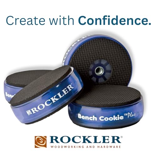Rockler Work Bench Cookies Plus Work Grippers (4 Pack) – Rockler Bench Cookies Protect Workpiece from Scratches and Benchtop Debris - Woodworking Kit for Most Average-Sized Panels - Image 2
