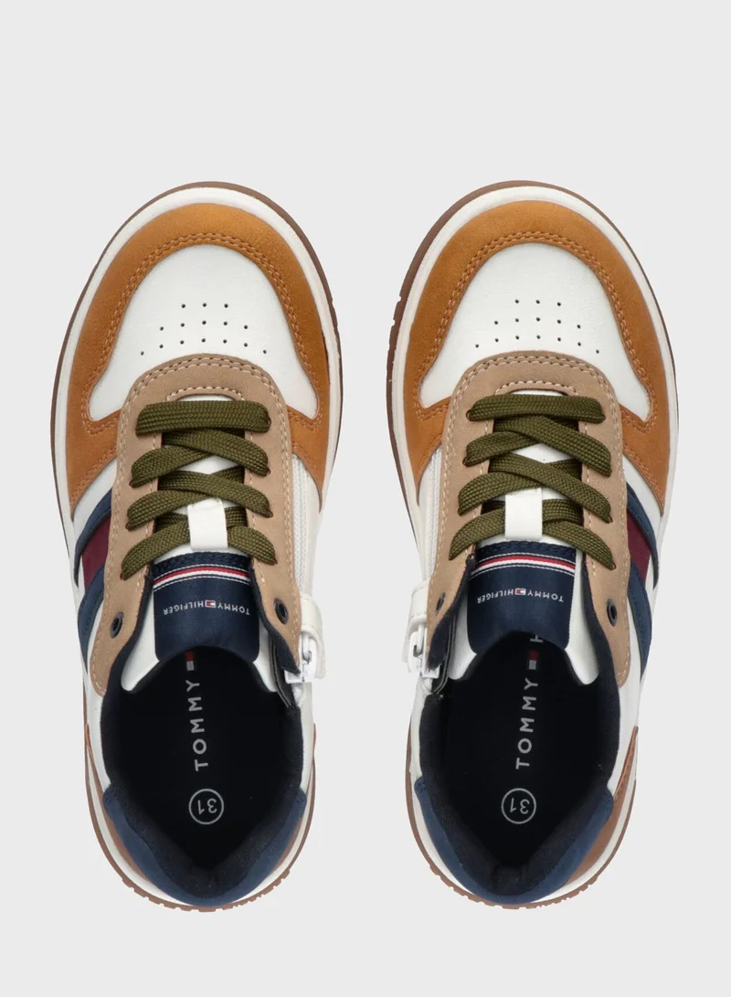 TOMMY HILFIGER Kids Low Top Lace Up Sneakers