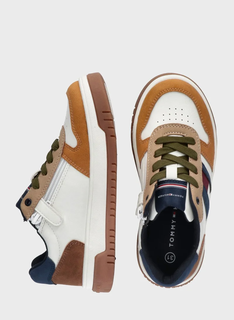 TOMMY HILFIGER Kids Low Top Lace Up Sneakers
