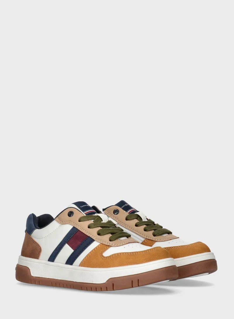 TOMMY HILFIGER Kids Low Top Lace Up Sneakers