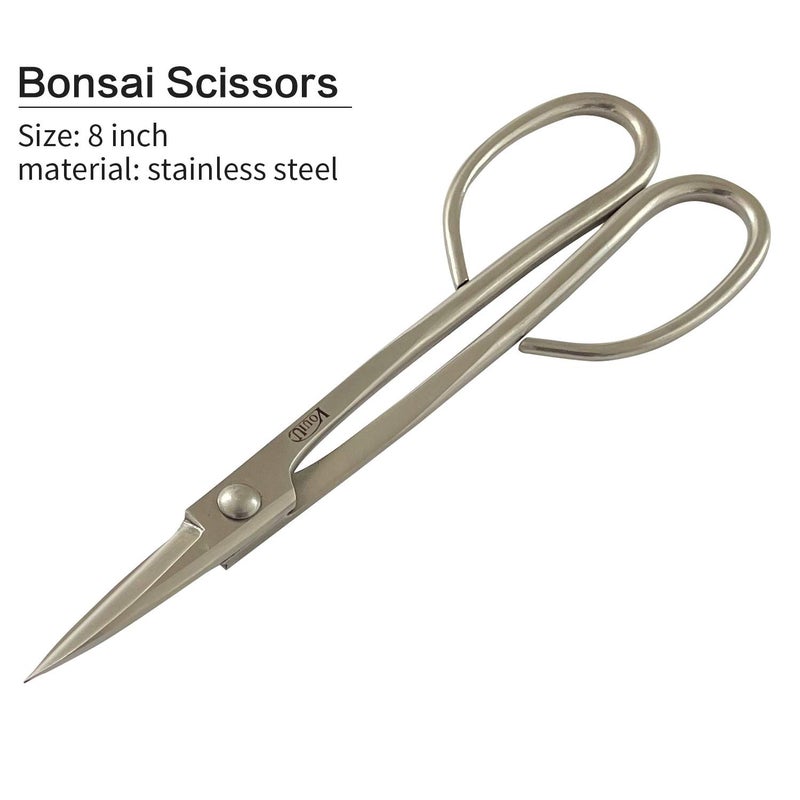 Vouiu 4-Piece Bonsai Tool Set,Concave Cutter,Knob Cutter,Trunk Splitter,Bonsai Scissors - Image 2