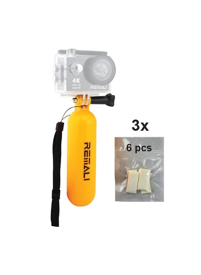 REMALI Hand Held Floaty and 18 Anti-Fog Insert Combo Action Camera Accessories - Image 2