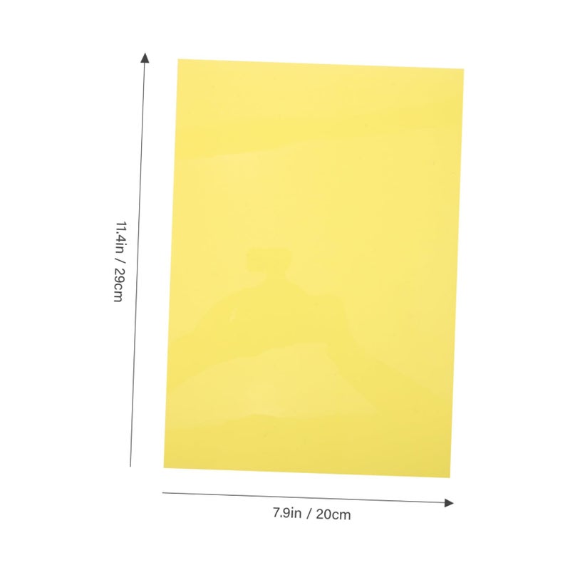 4 Sheets Heat Shrinkable Plastic Film DIY Craft Supplies Cuttable Art For Keychain Ornament Holiday Decor - Image 3