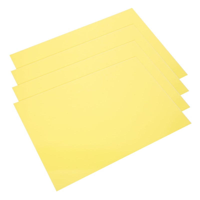 4 Sheets Heat Shrinkable Plastic Film DIY Craft Supplies Cuttable Art For Keychain Ornament Holiday Decor - Image 2