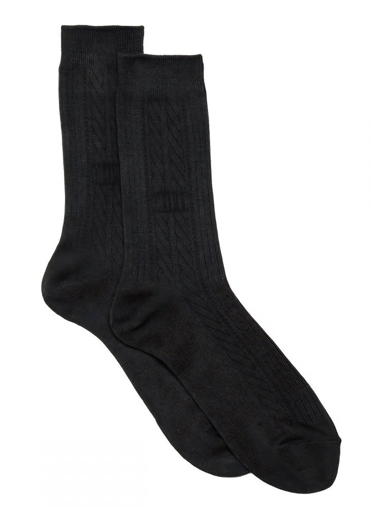 AMPM MEN'S FORMAL SOCKS (PACK OF 6) - GREY - Image 2