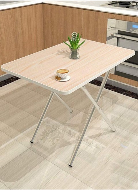 Folding Snack Table, 60*40*50 cm Portable Folding Outdoor Camping Table, Laptop Table Collapsible Table