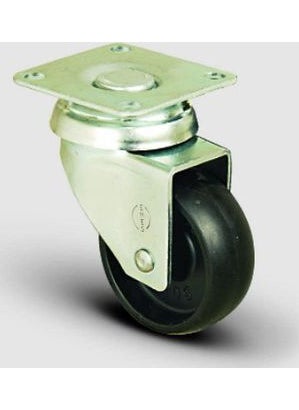 Emes - Spherical, Plate Mounted, Bushed, Polypropylene Light Industrial Wheel Diameter: 50 - Ep01 Mkm 50 - Image 1