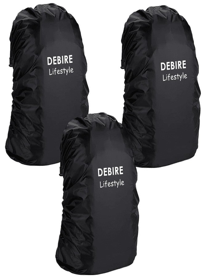 Debire Backpack Rain Bag Cover Waterproof Material Rain Cover for School Bag, Travel Bags, 35L to 50L Bags Use (3) - Image 1