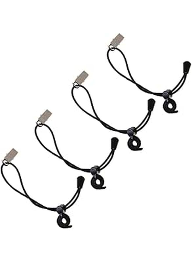 4 Pcs Windproof Photography Backdrop Clips Adjustable Nylon Studio Clamps - Image 1