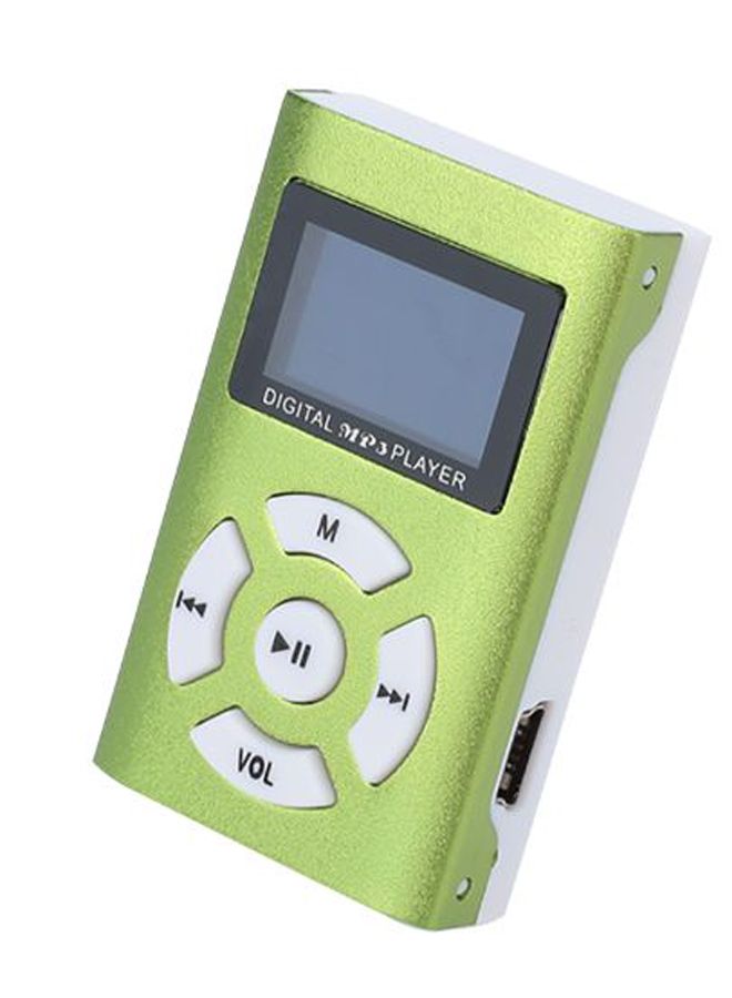 NIBEMINENT Electronics Office Mini MP3 Player 419880_2 Green/White 