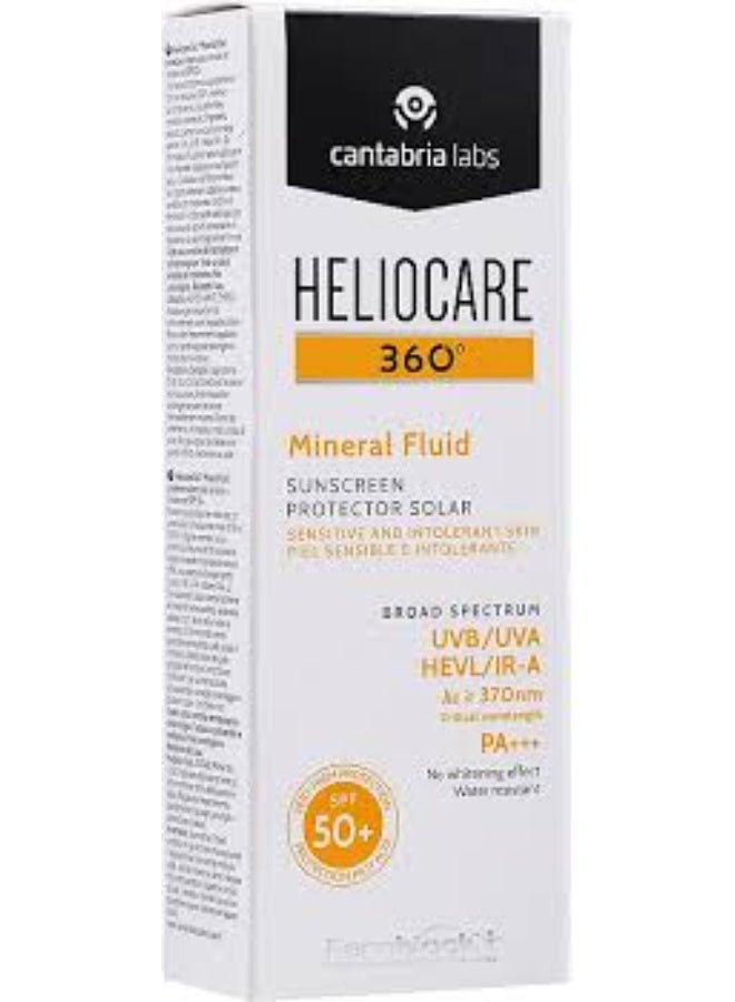 هيليوكير 360º سائل معدني بعامل حماية من الشمس 50+، 50 مل - Image 3