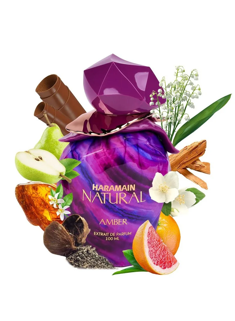Al Haramain Natural Amber Extrait De Parfum 100ml