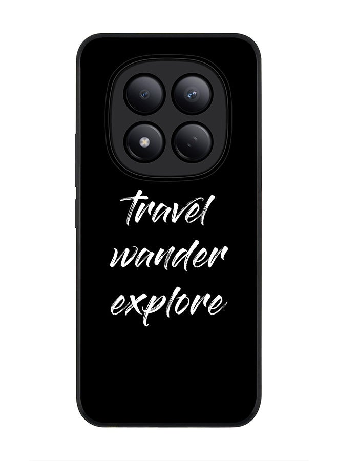 For Xiaomi Redmi Note 15 Pro 4G Case,Slim fit Camera Protection, Shockproof Thin Phone cover  - Travel Wander Explore