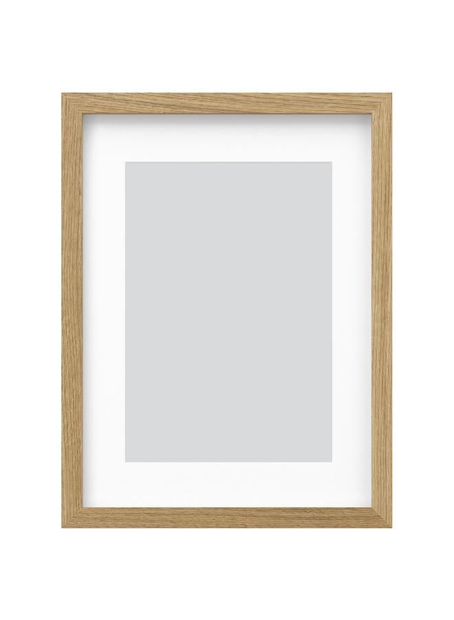 Frame, oak effect, 30x40 cm - Image 1