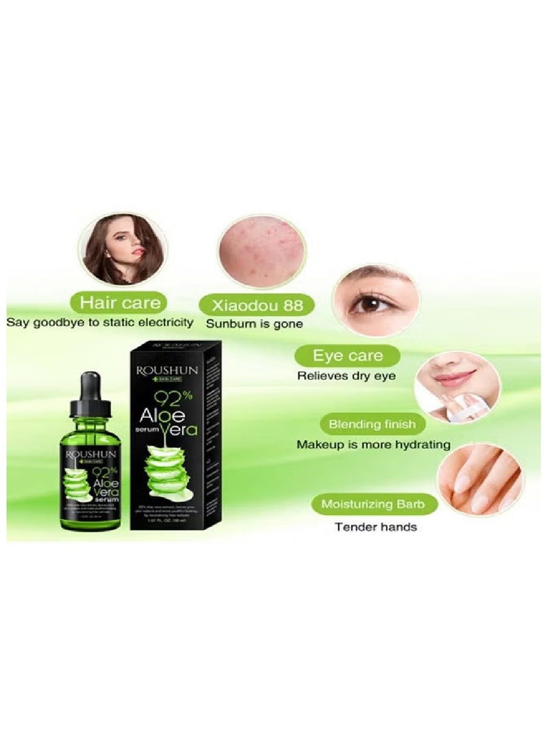 روشن سيروم يشتمل على الألوفيرا بنسبة 92% - 30ملليلتر - Image 2