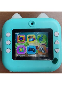 Generic Mini Cartoon Camera For Photographing Print Camera HD Children Camera For Photographing-Color:Y61 (puqing) (pink Bear)  - Image 4