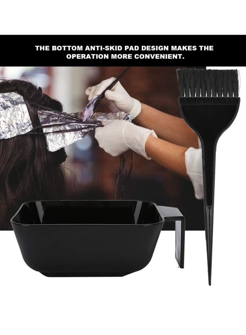 Excefore طقم فرشاة صبغ الشعر، طقم صبغ الشعر في الصالونات، مشط صبغ الشعر، وعاء خلط، أداة صبغ، وعاء صبغ الشعر، مجموعة أدوات فرش مشط - Image 2