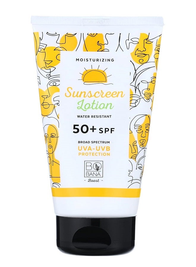 بوبانا لوشن واقي من الشمس مقاوم للماء بعامل حماية من الشمس SPF+50 150 مل - Image 1