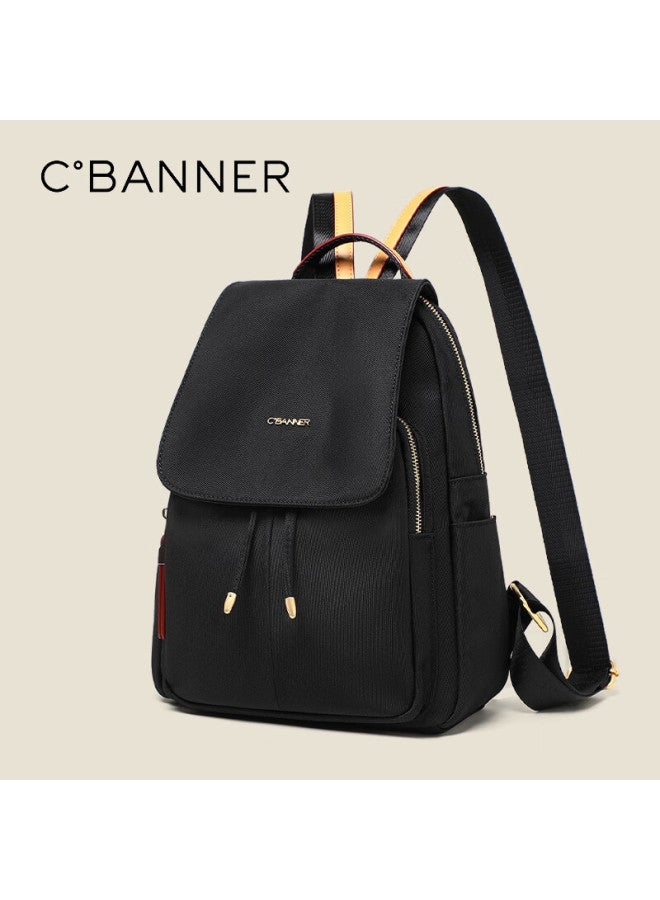 C.banner Women's Large Capacity Backpack Lightweight Travel Bag Practical Fabric Bag Versatile Commuter High-value Outdoor Daypack - Image 2