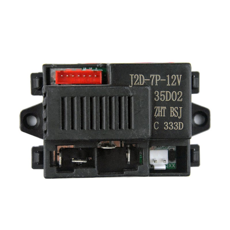 وحدة تحكم لوحة الأمامية لخط مستقبل تحكم عن بعد لسيارة كهربائية للأطفال J2D-7P-12V إكسسوارات عربة للأطفال J2D-6V (مستقبل DSV-12V) - Image 3