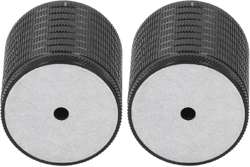 Adjustable Furniture Leg Risers Strong Support for Sofa Chair Bed Furniture 43-75mm Aluminum Alloy 2Pcs for Home Improvement (Glossy Black) - Image 4