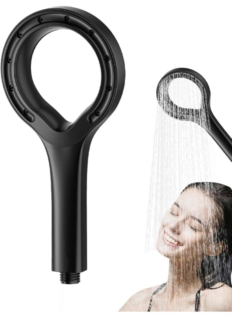 Bathroom Shower Head Filter | High-Pressure Household Shower Head,Anti-Clog Spray Showerhead with Heart Ring for Home, Bathroom, Hotel - Image 4