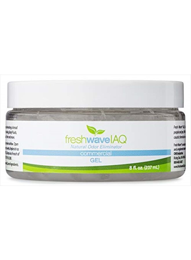 Fresh Wave IAQ Commercial Odor Eliminating Gel, 8 Fl. Oz. | Odor Absorbers for Home | Safer Odor Relief | Natural Plant-Based Odor Eliminator | Replace Every 15-60 Days - Image 1