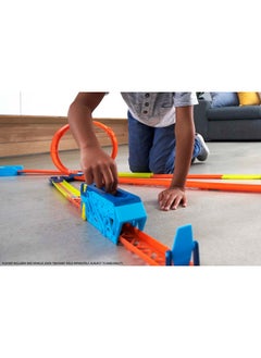 Hot Wheels Track Builder Unlimited Slide & Launch Pack For Kids 6 Years & Older With A 1:64 Scale Hot Wheels Vehicle Moveable Kicker Booster & 3 Track Pieces That Connect To Other Sets - pzsku/ZA318AC4130ADD6E75767Z/45/_/1719990665/2fbe7af9-396b-4fa8-b2e0-21ef0a478490