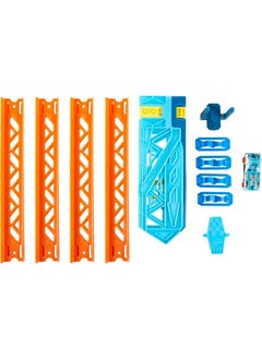 Hot Wheels Track Builder Unlimited Slide & Launch Pack For Kids 6 Years & Older With A 1:64 Scale Hot Wheels Vehicle Moveable Kicker Booster & 3 Track Pieces That Connect To Other Sets - pzsku/ZA318AC4130ADD6E75767Z/45/_/1719990666/8dd9970e-b9ca-4ef3-91b7-2f4e71503545