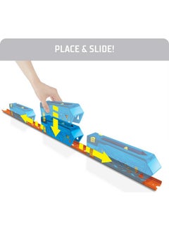 Hot Wheels Track Builder Unlimited Slide & Launch Pack For Kids 6 Years & Older With A 1:64 Scale Hot Wheels Vehicle Moveable Kicker Booster & 3 Track Pieces That Connect To Other Sets - pzsku/ZA318AC4130ADD6E75767Z/45/_/1719990667/a05ba97f-4ca5-41b8-b33a-c51745076629