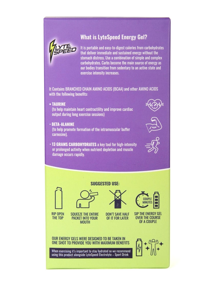 Building Blox LyteSpeed Energy Gel - Blueberry  - Image 3