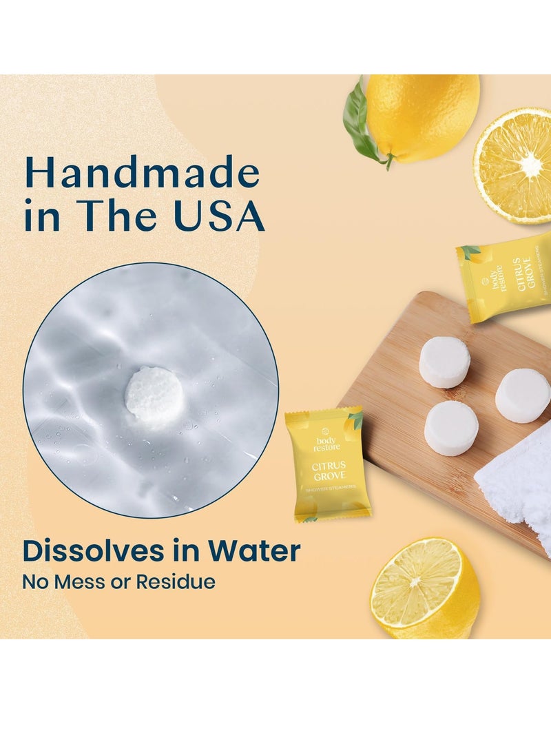 Body Restore Shower Steamers Aromatherapy 15 Pack - Gifts for Women, Stocking Stuffers, Birthday Gifts for Mom, White Elephant Gift, Travel Essentials, Self Care - Citrus - pzsku/ZA318CA767889EC6C8315Z/45/_/1733566845/e9103ccd-ea9c-4d03-a980-e1720f502b4a