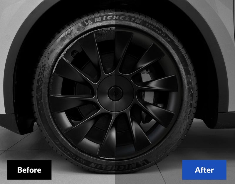 VION Tesla 2024-2020 Model Y Wheel Covers for The Original Tesla Wheels - 4 Covers per Package (20 inches Wheels) - Image 3