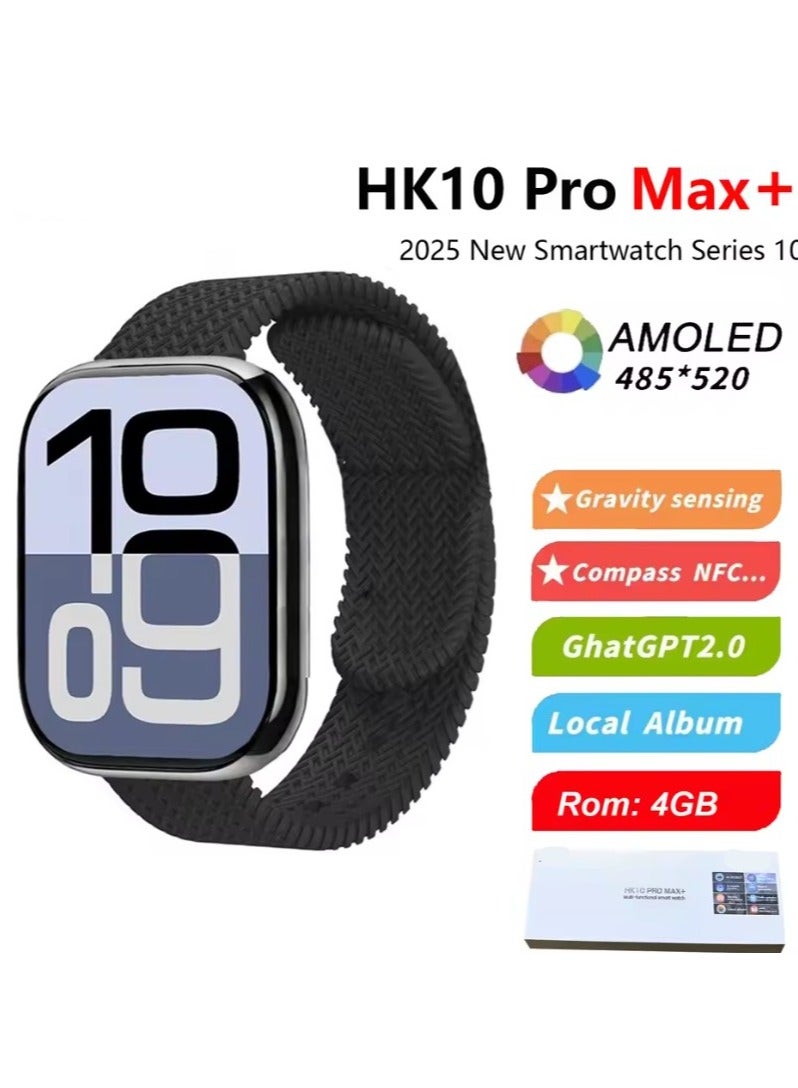 Wearfit Pro HK10 Pro Max+ – Advanced Multi-Function Smart Watch with Health & AI Tools - Image 2
